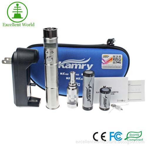 Kamry E Cigarette VV Mod, K201 Ecig with Stainless Steel Color